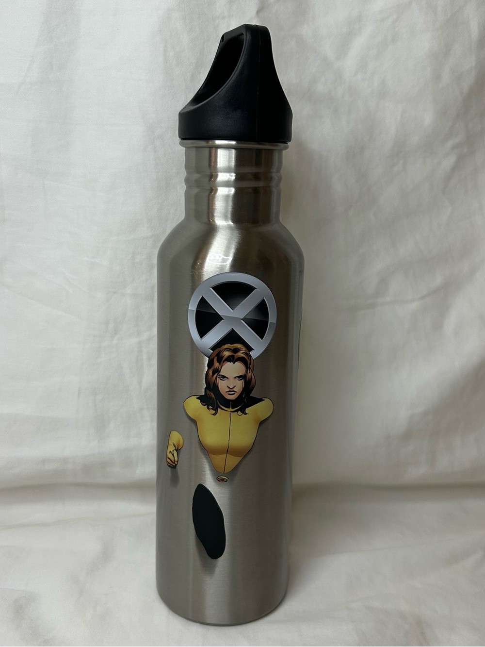 Marvel X-Men Kitty Pryde Water Bottle Stainless Steel Loot Crate Exclusive